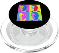Jimmy Carter Pop Art Retro Vintage PopSockets PopGrip pour MagSafe