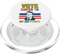 Jimmy Carter Quote Slogan Nuts 1976 President Fun Gift PopSockets PopGrip pour MagSafe