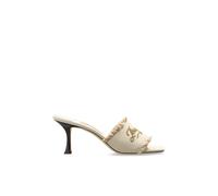 Jimmy Choo - Alexia 70 Heeled Mules - Femme - Chaussures - Beige - Taille: 41 EU