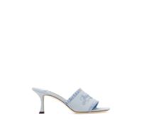 Jimmy Choo - Alexia 70 Mules - Femme - Chaussures - Bleu - Taille: 41 EU