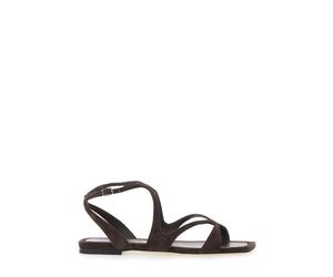 Jimmy Choo - Ayla Flat - Femme - Chaussures - Brun - Taille: 41 EU
