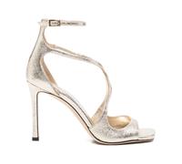 Jimmy Choo - Azia 95 Sandal - Femme - Chaussures - Gris - Taille: 38 EU