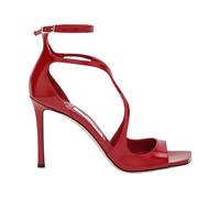 Jimmy Choo - Azia 95 Sandale - Femme - Chaussures - Rouge - Taille: 38 1/2 EU
