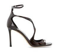 Jimmy Choo - Azia 95 Sandales à Talons - Femme - Chaussures - Brun - Taille: 38 EU