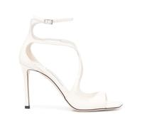 Jimmy Choo - Azia 95 Sandales - Femme - Chaussures - Blanc - Taille: 36 EU
