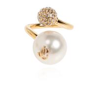 Jimmy Choo - Bague Auri - Femme - Accessoires - Jaune - Taille: M