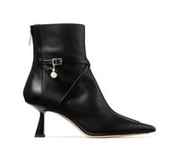 Jimmy Choo - Baskets en Cuir de Veau Noir - Femme - Chaussures - Noir - Taille: 41 EU