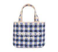 Jimmy Choo - Beach Tote E/W Mini - Femme - Sacs - Bleu - Taille: ONE Size