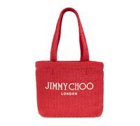 Jimmy Choo - Beach Tote East-West Medium - Femme - Sacs - Rouge - Taille: ONE Size