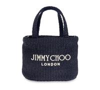 Jimmy Choo - Beach Tote East-West Mini - Femme - Sacs - Bleu - Taille: ONE Size