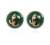 Jimmy Choo - Beads Earrings - Femme - Accessoires - Vert - Taille: ONE Size