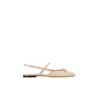 Jimmy Choo - Belinda SB Flat - Femme - Chaussures - Beige - Taille: 40 EU