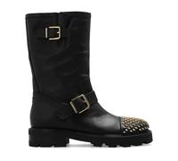 Jimmy Choo - Biker II Bottes à cheville - Femme - Chaussures - Noir - Taille: 37 1/2 EU