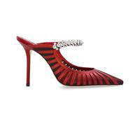 Jimmy Choo - Bing Heeled Mules - Femme - Chaussures - Rouge - Taille: 37 EU