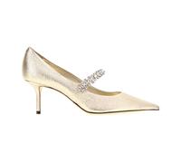 Jimmy Choo - Bing Pump 65 - Femme - Chaussures - Beige - Taille: 38 EU