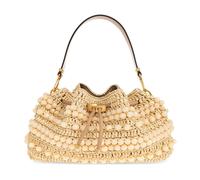 Jimmy Choo - Bon Bon Shoulder Bag - Femme - Sacs - Beige - Taille: ONE Size