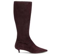 JIMMY CHOO bottes en cuir femme bordeaux - 38.5