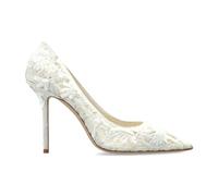 Jimmy Choo - Chaussures à talon Love 100 - Femme - Chaussures - Blanc - Taille: 38 EU