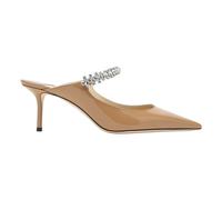 Jimmy Choo - Chaussures de mariée à talon moyen Decollete - Femme - Chaussures - Brun - Taille: 38 1/2 EU