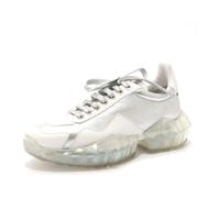 Jimmy Choo - Chaussures en Cuir Blanc Style Diamond - Femme - Chaussures - Blanc - Taille: 36 EU