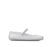 Jimmy Choo - Chaussures Plates Grises avec Strass - Femme - Chaussures - Gris - Taille: 37 EU