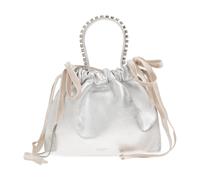Jimmy Choo - Drawstring Mini Top Handle - Femme - Sacs - Gris - Taille: ONE Size