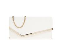 Jimmy Choo - Emmie Clutch - Femme - Sacs - Blanc - Taille: ONE Size
