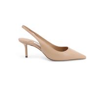 Jimmy Choo - Escarpins Love 65 - Femme - Chaussures - Beige - Taille: 37 EU