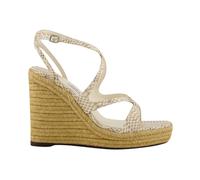 Jimmy Choo, Femme, Chaussures, Beige, Taille: 37 EU Ayla 110 Wedges