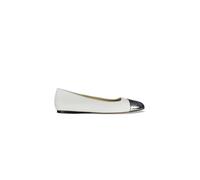 Jimmy Choo, Femme, Chaussures, Blanc, Taille: 35 1/2 EU Watson Flat