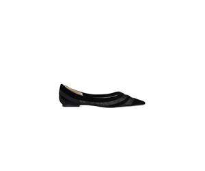 Jimmy Choo, Femme, Chaussures, Noir, Taille: 35 1/2 EU Love Flat