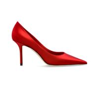 Jimmy Choo, Femme, Chaussures, Rouge, Taille: 41 EU Escarpins Love en satin