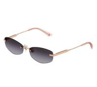 Jimmy Choo Femme JC4013D 30088G Lunettes de soleil Métal Or Gris Ronde Normale Ombré