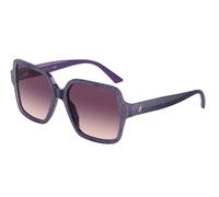 Jimmy Choo Femme JC5005 50447W Lunettes de soleil Acétate Violet Rose Carré Normale Ombré
