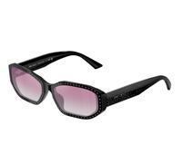 Jimmy Choo Femme JC5021BU 505458 Lunettes de soleil Acétate Noir Rose Ronde Normale Ombré