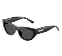 Jimmy Choo Femme JC5034BU 500087 Lunettes de soleil Acétate Noir Gris Cat Eye Normale