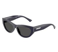 Jimmy Choo Femme JC5034BU 501687 Lunettes de soleil Acétate Bleu Gris Cat Eye Normale