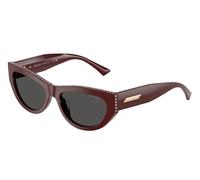 Jimmy Choo Femme JC5034BU 505787 Lunettes de soleil Acétate Rouge Gris Cat Eye Normale