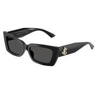 Jimmy Choo Femme JC5037BU 500087 Lunettes de soleil Acétate Noir Gris Cat Eye Normale