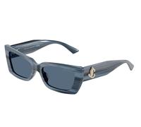 Jimmy Choo Femme JC5037BU 507280 Lunettes de soleil Acétate Bleu Bleu Cat Eye Normale