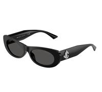 Jimmy Choo Femme JC5038BU 500087 Lunettes de soleil Acétate Noir Gris Ronde Normale