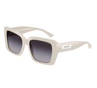 Jimmy Choo Femme JC5042 50088G Lunettes de soleil Acétate Blanc Carré Normale Ombré