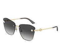 Jimmy Choo Femme Jimmy Choo JC4004HB 30068G Lunettes de soleil Métal Or Gris Papillon Normale Ombré
