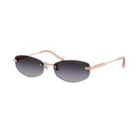 Jimmy Choo Femme Sunglass JC4013D - Couleur du Monture: Or Rose, Couleur de Lentille: Dégradé Gris