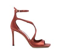 Jimmy Choo - High Heel Sandales - Femme - Chaussures - Rouge - Taille: 37 1/2 EU
