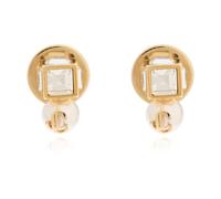 Jimmy Choo - JC Pearl Cube Studs - Femme - Accessoires - Jaune - Taille: ONE Size