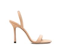 Jimmy Choo - Jenn 100 Slingback Sandal - Femme - Chaussures - Beige - Taille: 38 1/2 EU