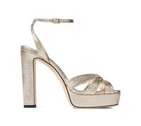 Jimmy Choo - Kove 120 Platform Sandal - Femme - Chaussures - Gris - Taille: 38 1/2 EU
