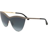 Jimmy Choo KRISTEN/S RHL GOLD BLACK 99/1/145 Lunettes de soleil femmes
