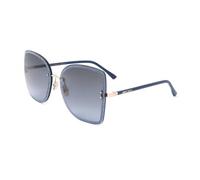 Jimmy Choo Lunettes de soleil LETI/S Métal doré verres bleus Protection catégorie 3 Femme 62/15/145